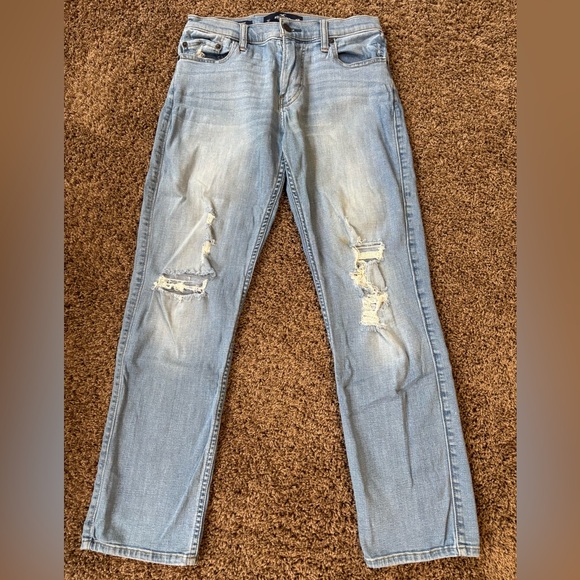 Hollister Other - Hollister Slim Straight Advanced Stretch Men’s 30/32 Jeans Distressed